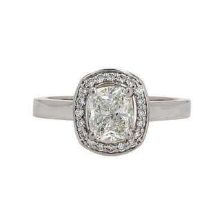 ExtraOrdinary Diamonds by Spicer Cole Cushion Cut Diamond Engagement Ring