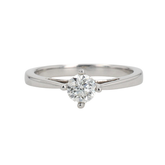 Solitaire Bridal by Spicer Cole Round Brilliant Cut Diamond Engagement Ring