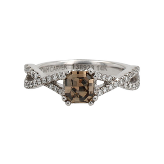 Utwo Bridal by Spicer Cole Asscher Cut Diamond Engagement Ring