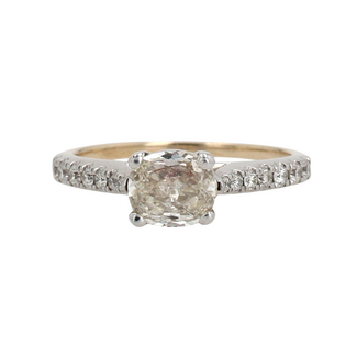 Beyond Round Bridal by Spicer Cole Cushion Cut Diamond Engagement Ring