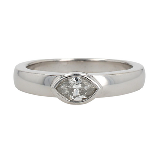 Beyond Round Bridal by Spicer Cole Marquise Cut Diamond Engagement Ring