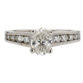 Beyond Round by Spicer Cole Oval Cut Diamond Engagement Ring