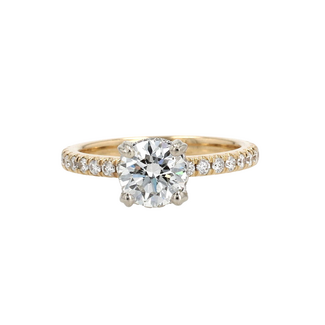 Utwo Bridal by Spicer Cole Hidden Halo Diamond Engagement Ring