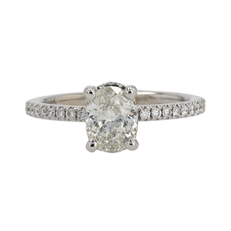 Utwo by Spicer Cole Oval Cut Diamond Engagement Ring