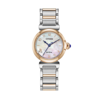 Citizen Watch Company Citizen L-Mae Mother-Of-Pearl Dial Eco Drive Watch