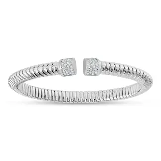 Miss Mimi by Yeal Sterling Silver Miss Mimi Small Grooved Bangle
