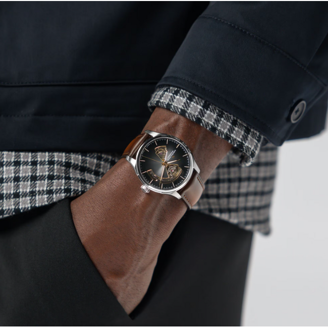 Hamilton Jazzmaster Open Heart Automatic Watch 42mm Dial
