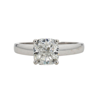 ExtraOrdinary Diamonds by Spicer Cole Cushion Cut Diamond Solitaire Engagement Ring