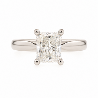 Beyond Round by Spicer Cole Princess Cut Diamond Solitaire Engagement Ring