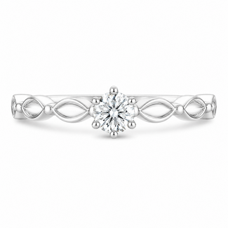 Utwo Bridal by Spicer Cole Round Diamond Engagement Ring