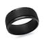 Black Satin Tantalum 9mm Wedding Band