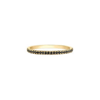 Wedding Bands by Spicer Cole Stackable Black Diamond Band