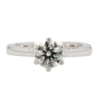 Solitaire Bridal by Spicer Cole 6-Claw Round Diamond Solitaire Engagement Ring