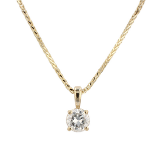 Everyday Diamonds by Spicer Cole Round Diamond Solitaire Pendant