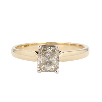 Beyond Round Bridal by Spicer Cole Radiant Cut Solitaire Engagement Ring