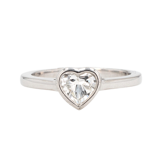 Beyond Round Bridal by Spicer Cole Heart Shaped Canadian Diamond Bezel-Set Engagement Ring