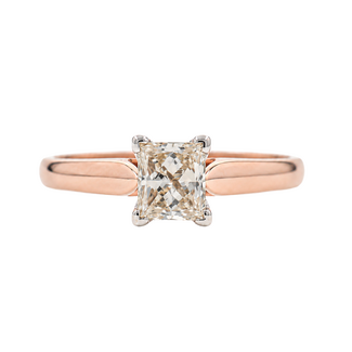 Beyond Round Bridal by Spicer Cole Princess Cut Solitaire Engagement Ring