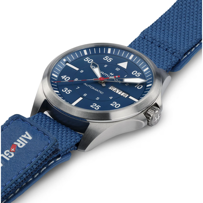 Hamilton Khaki Aviation Pilot Day Date Air-Glaciers Edition Automatic Watch