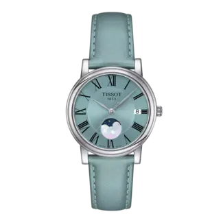 Tissot Watches Tissot Carson Premium Lady Moonphase 32mm Quartz Watch