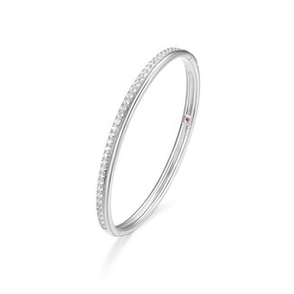 Elle Time & Jewellery Elle Goddess 2-Row CZ Bangle