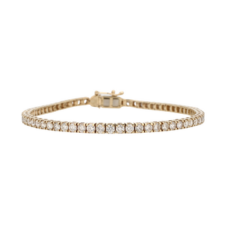 Everyday Diamonds by Spicer Cole Round Brilliant Cut Diamond Tennis Bracelet