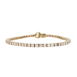 Everyday Diamonds by Spicer Cole Round Brilliant Cut Diamond Tennis Bracelet