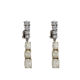 ExtraOrdinary Diamonds by Spicer Cole Fancy Yellow Diamond Drop Earrings