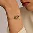 TI SENTO Forever Connected Bicolor Bracelet in Gold Vermeil & Sterling Silver