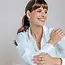 TI SENTO Open Triangle Vintage Necklace in Sterling Silver & Gold Vermeil
