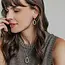 TI SENTO Soft Oval Teardrop Pendant Necklace in Sterling Silver & Gold Vermeil