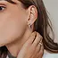TI SENTO Vintage Bicolor Hoop Earrings in Sterling Silver & Gold Vermeil