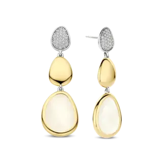 Ti Sento TI SENTO Milky Crystal Drop Earrings