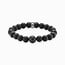 THOMAS SABO Obsidian Bead Bracelet in Sterling Silver