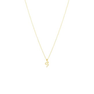 Bella Gold Snake Necklace
