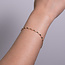 2mm Flake Buckle Chain Bracelet in 10K Yellow Gold