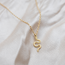 Snake Necklace in 10K Yellow Gold