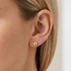 Cosmo Diamond Cut Ball Stud Earrings in 10K