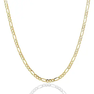 Bella Gold 3.9mm Figaro Chain