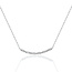 MAMA Morse Code CZ Necklace in Sterling Silver