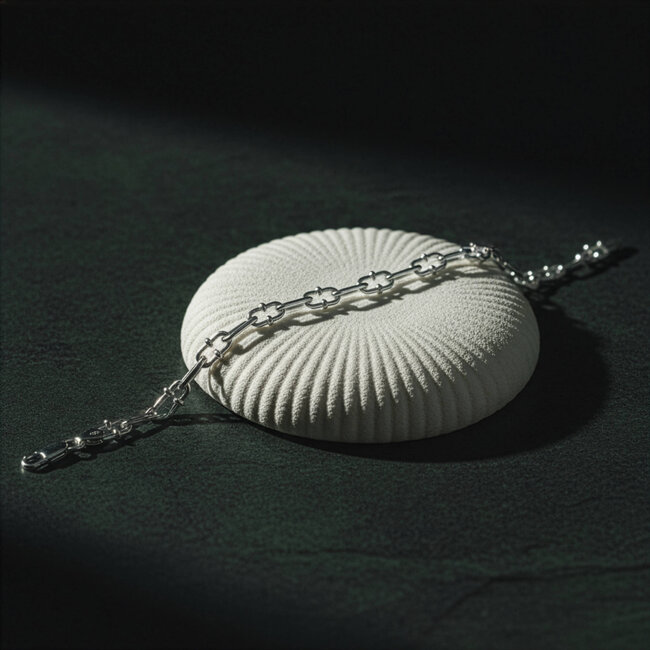 5.9mm Granchio Link Bracelet in Sterling Silver