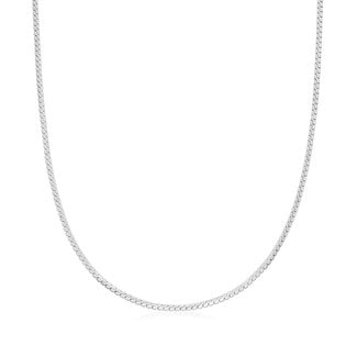 Everyday Silver by Spicer Cole 3mm Serpentine Chain Necklace