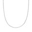 3mm Serpentine Chain Necklace in Sterling Silver