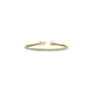 Diamond Evolution Round Lab Grown Diamond Tennis Bracelet