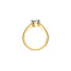 Solitaire Round Lab Grown Diamond Engagement Ring in 14K Yellow Gold