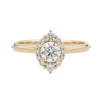 Utwo Bridal by Spicer Cole Vintage Halo Diamond Engagement Ring