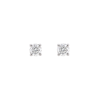 Everyday Diamonds by Spicer Cole Round Brilliant Cut Diamond Screwback Stud Earrings