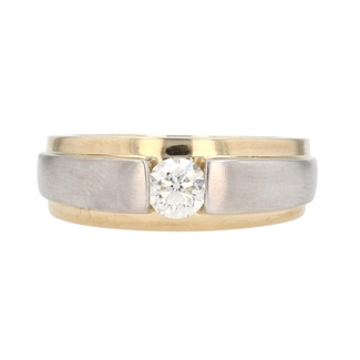 Solitaire Bridal by Spicer Cole Tension-Set Canadian Round Brilliant Cut Diamond Band