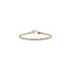 Round Lab Grown Diamond Tennis Bracelet in 10K Yellow Gold