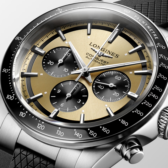 Longines Conquest Chronograph 42mm Automatic Watch
