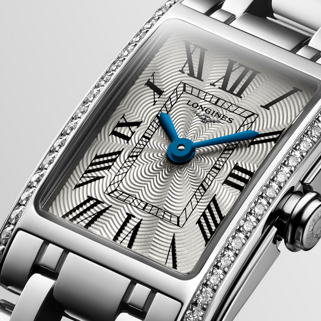 Longines DolceVita 17.7 × 27mm Diamond Quartz Watch